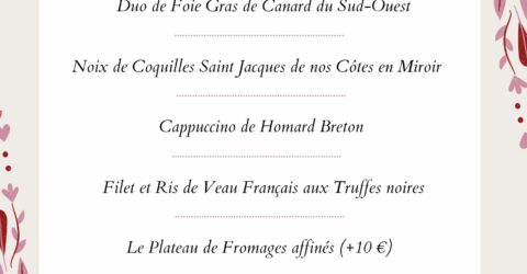 Red Pink Elegant Floral Valentine&rsquo;s Day Menu (3)