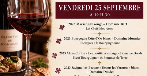 SOIREE BOURGOGNE 25 09 26